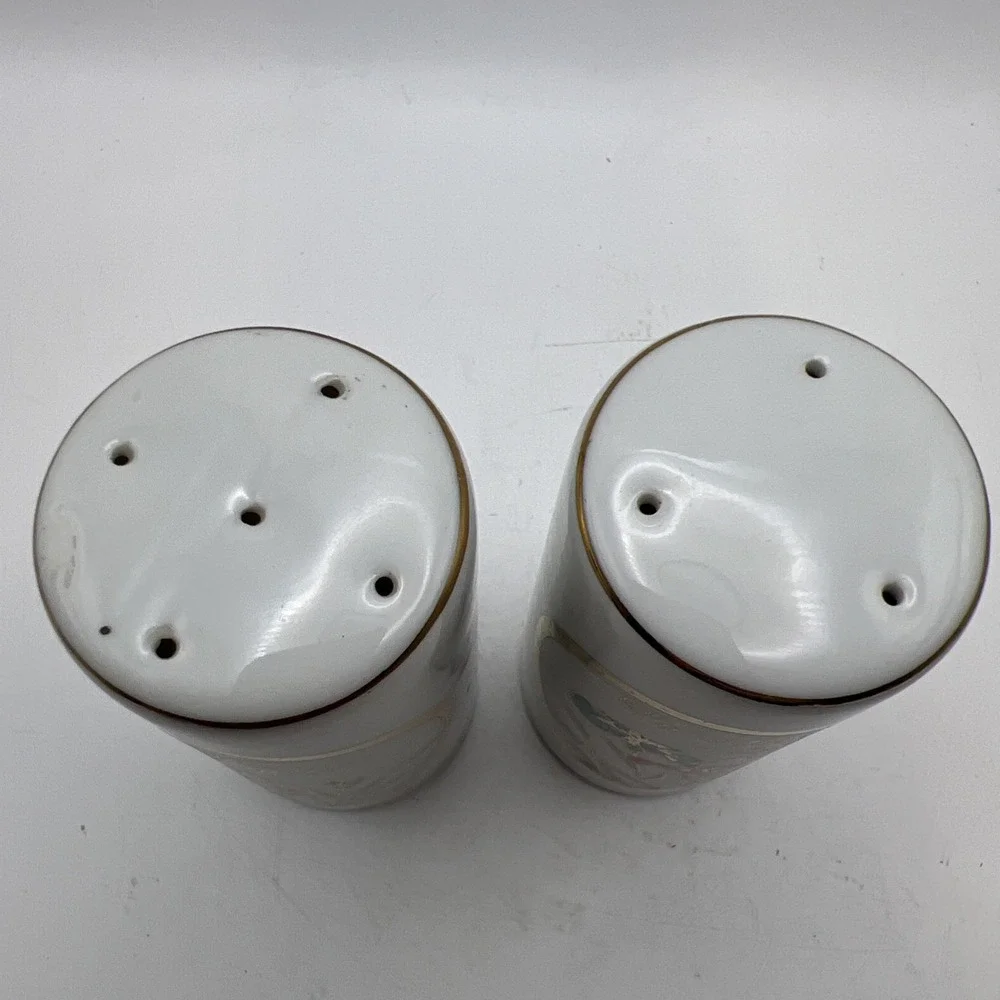 Vintage To Mother with Love Ceramic Salt & Pepper Shakers, Japan